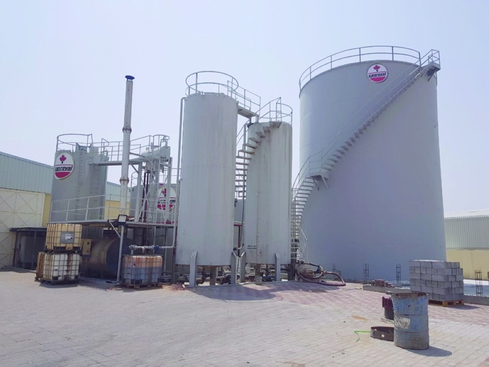 أحد المصانع الممولة من صندوق "إنماء"