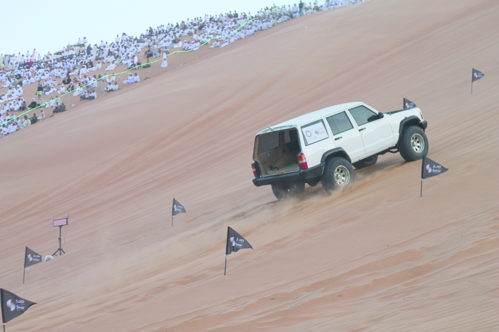 من منافسات الجولة الماضية في تحدي بدية للسيارات