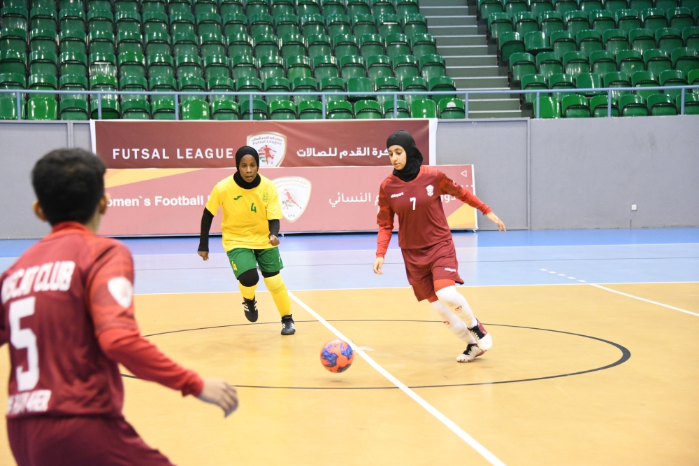 الدوري النسائي لكرة القدم للصالات أفرز مواهب مجيدة في اللعبة