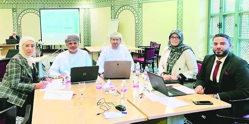 جهاز الرقابة خلال مشاركته في الاجتماع