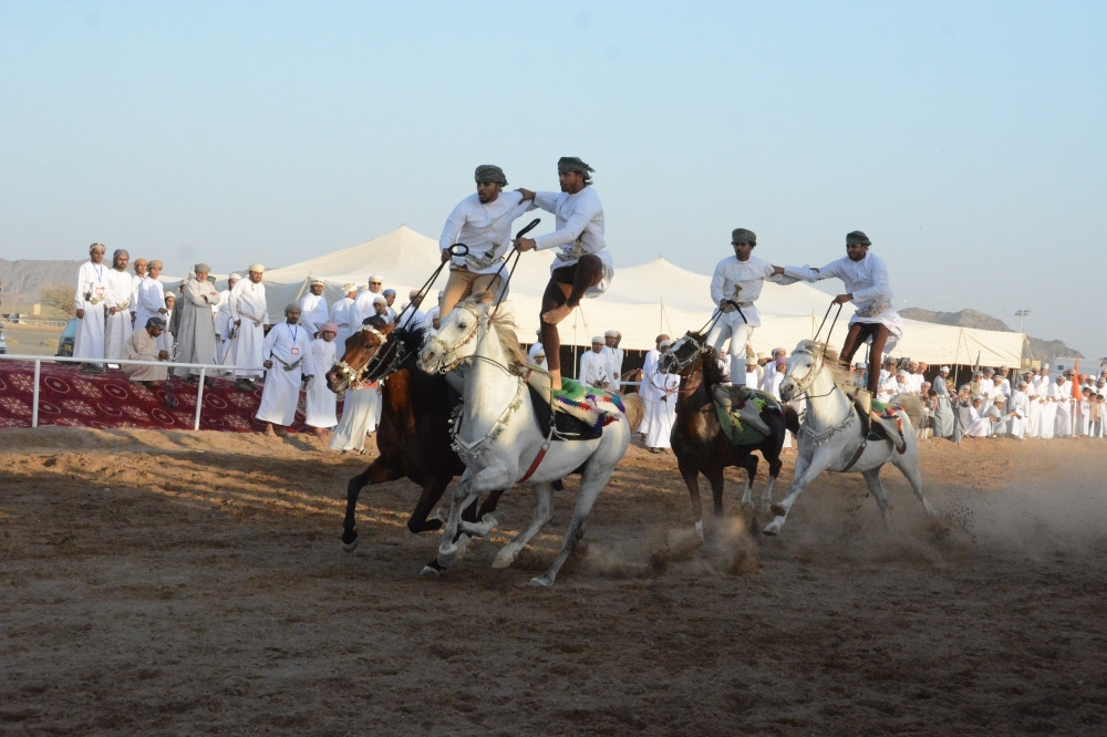 من استعراضات ركض العرضة السابقة