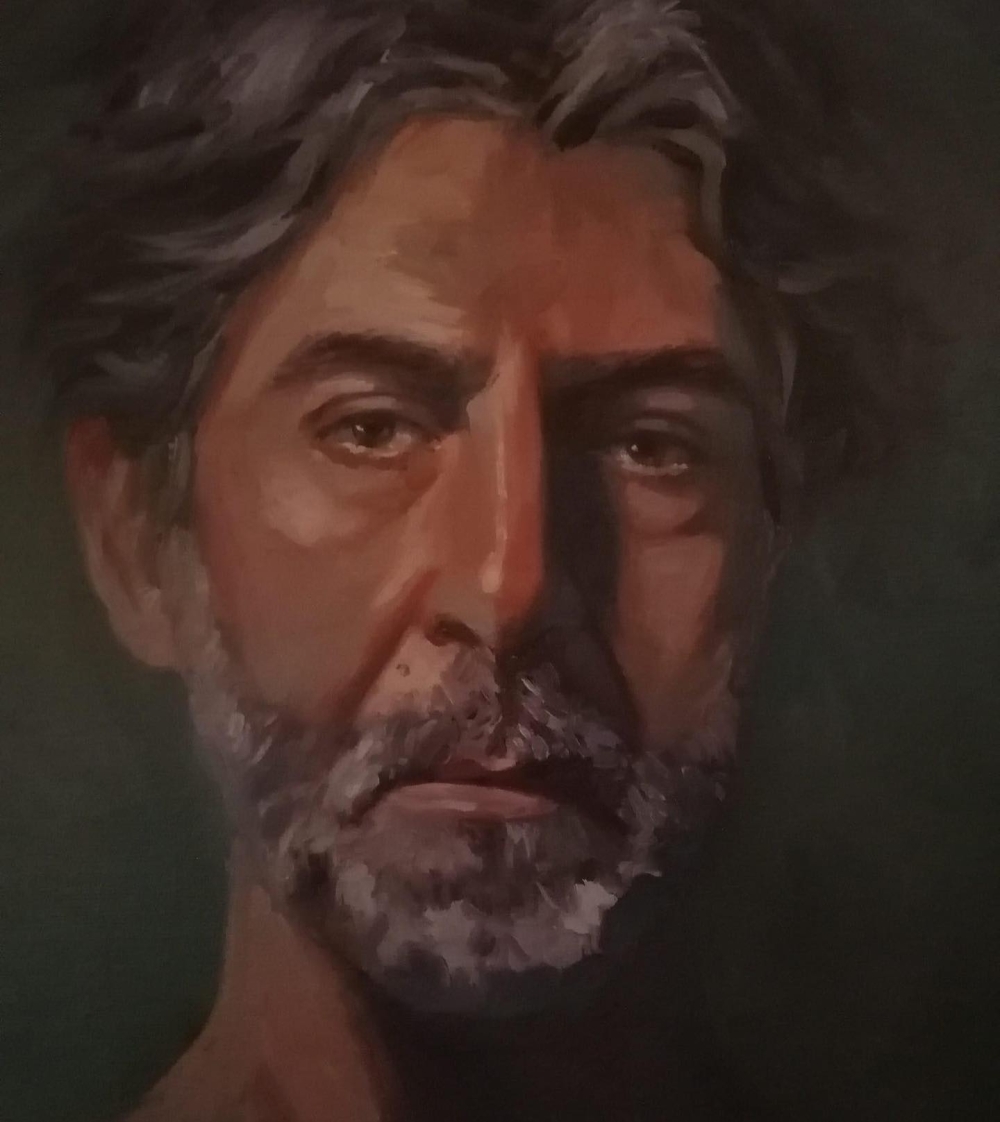 من أعمال الفنان عسان أبو لبن