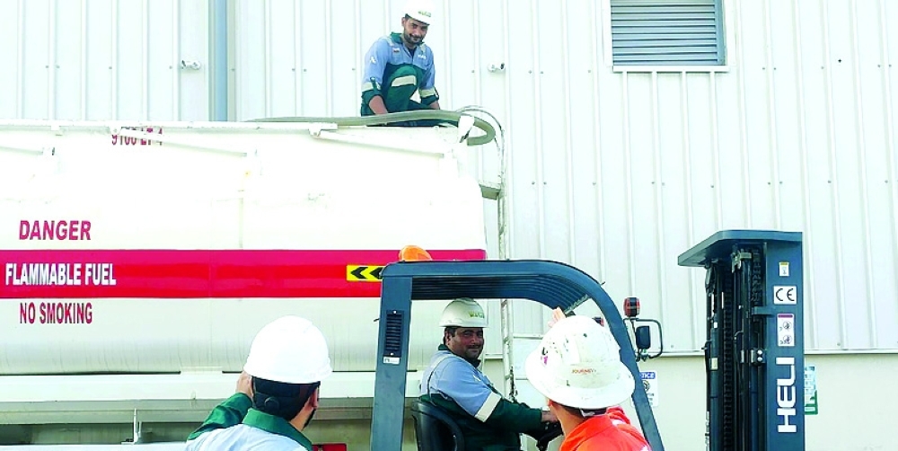 استقبال أول كمية من الوقود الحيوي الصديق للبيئة