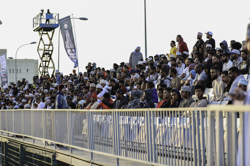 الجماهير الغفيرة التي حضرت منافسات الجولة الأولى