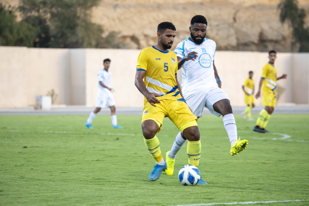 من اللقاء الماضي بين فريقي عبري والوحدة