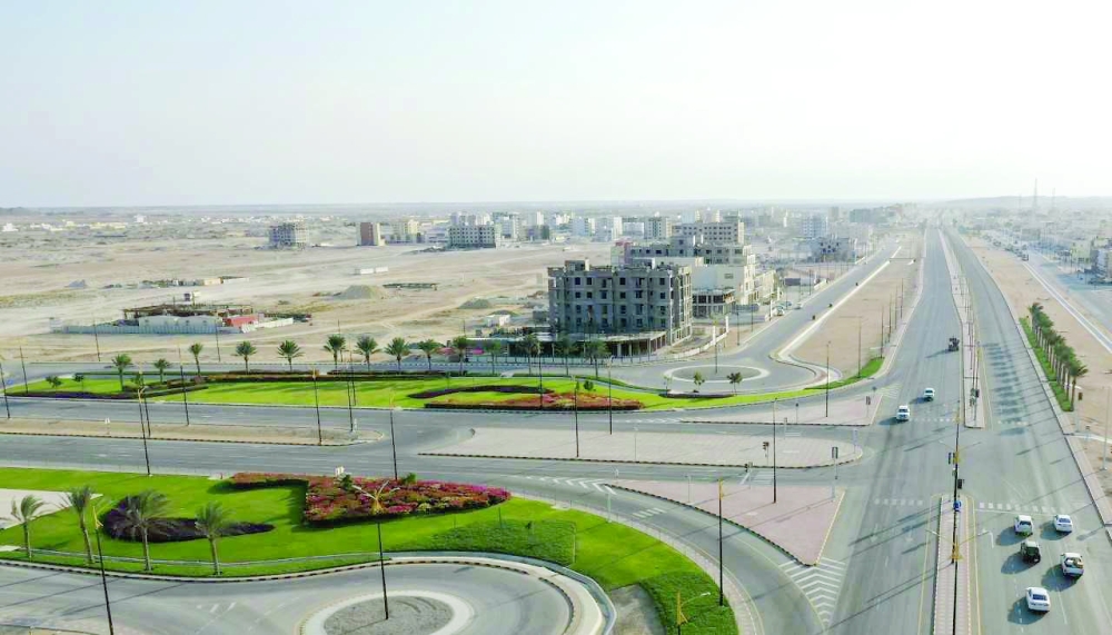 سجل مشروع زيادة الرقعة الخضراء في المنطقة الاقتصادية الخاصة بالدقم نسبة انجاز بلغت 90%