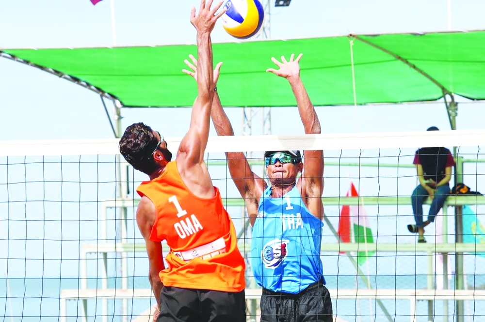 من اللقاءات الآسيوية السابقة لمنتخب الطائرة الشاطئية