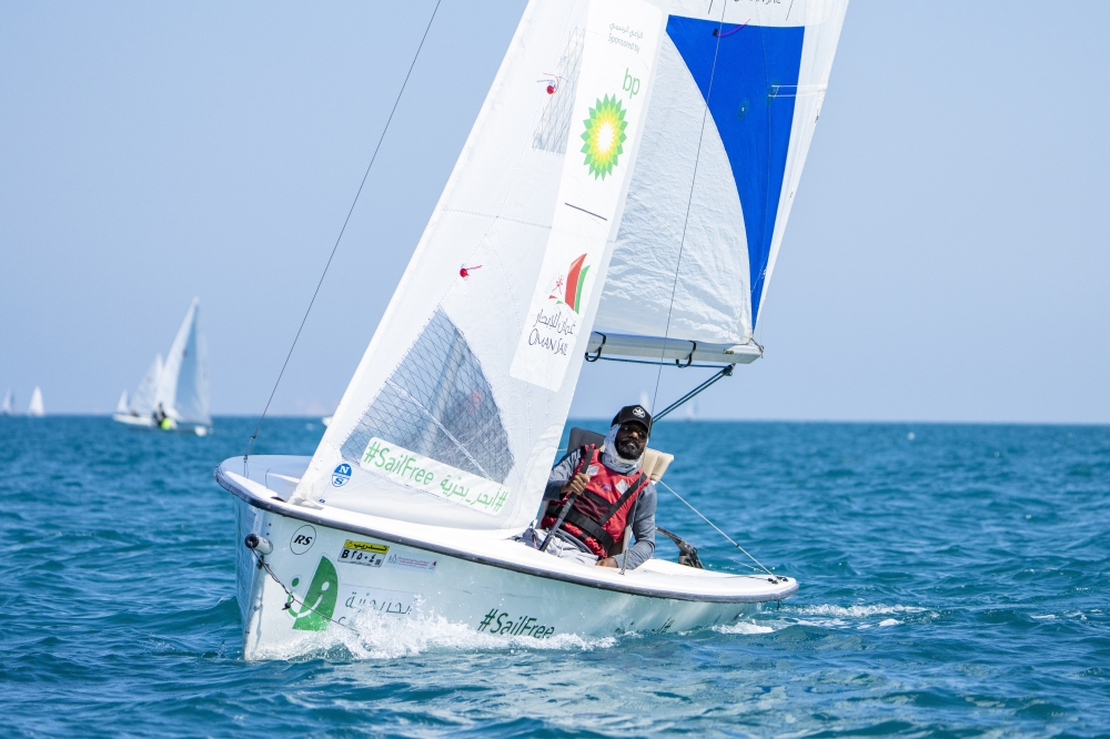 من منافسات "أبحر بحرية" لذوي الإعاقة