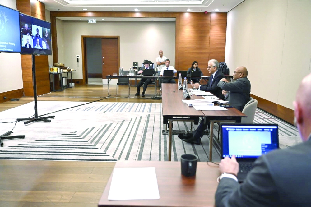 من اجتماع المكتب التنفيذي بالاتحاد الآسيوي