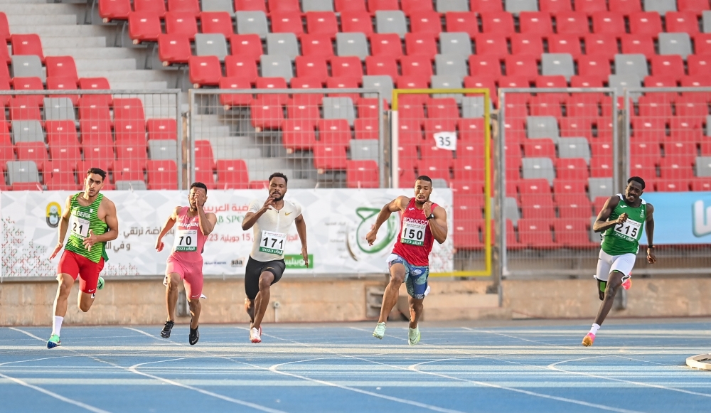 من مشاركة محمد السعدي في دورة الألعاب العربية الأخيرة بالجزائر