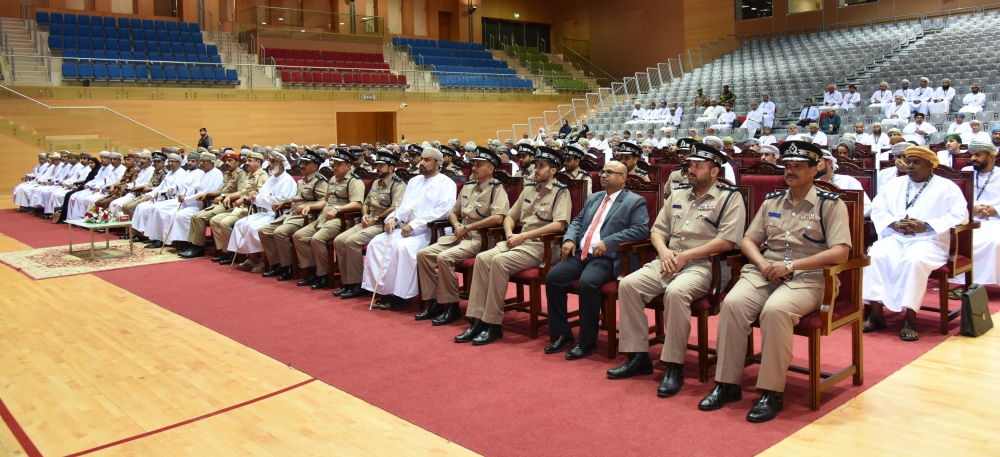 الحضور في ندوة أمن المرافق الحيوية الثانية بظفار
 تصوير: حافظ سويلم