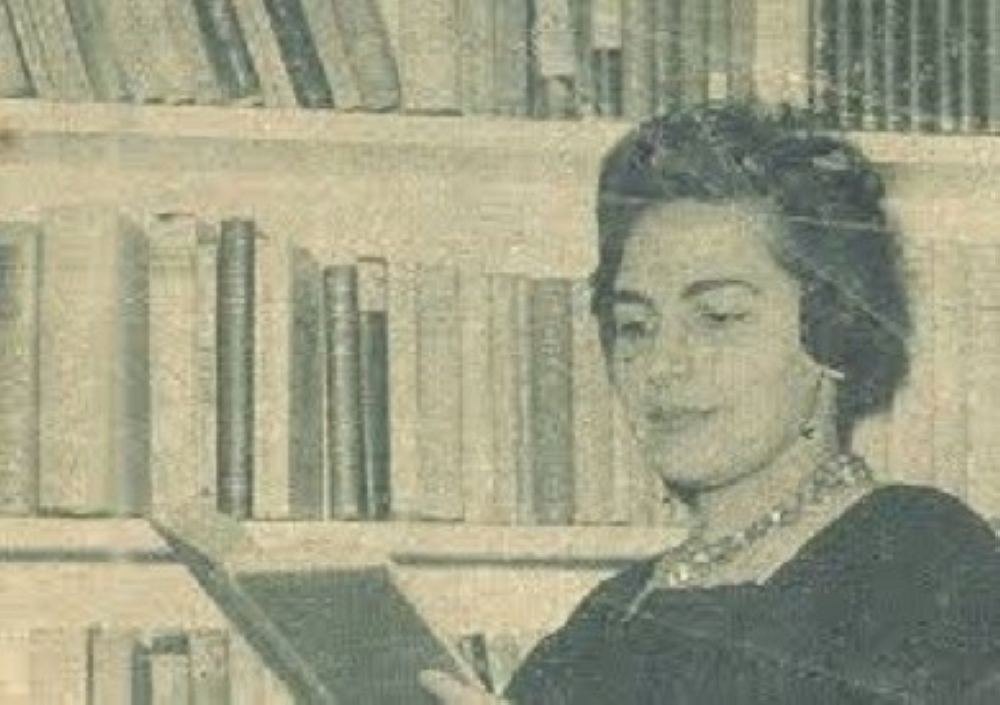 صورة نادرة للطيفة الزيات في شبابها