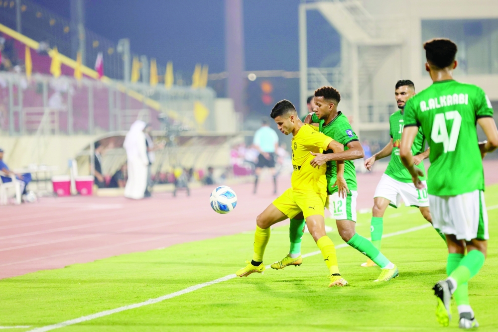 من لقاء النهضة في ملحق كأس الاتحاد الآسيوي