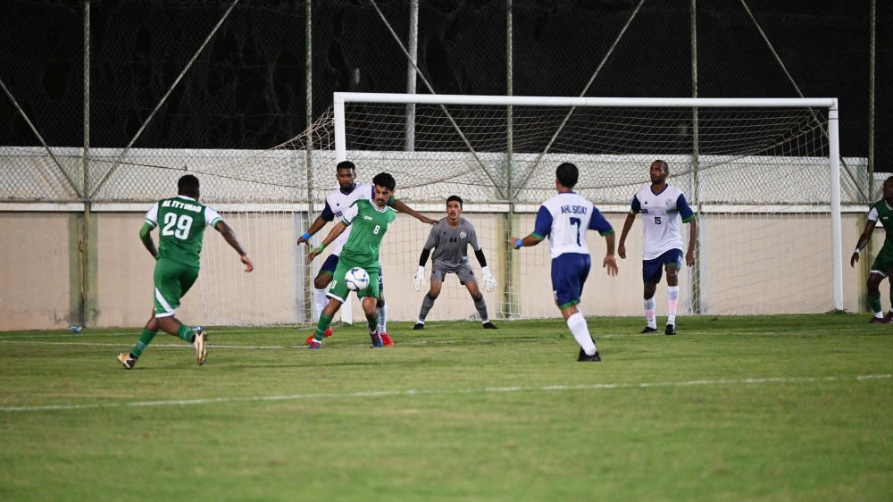 جانب من لقاءات أهلي سداب في دوري تمكين 