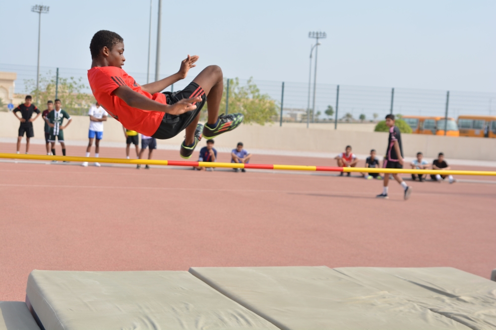 تنافس في مسابقة الوثب العالي