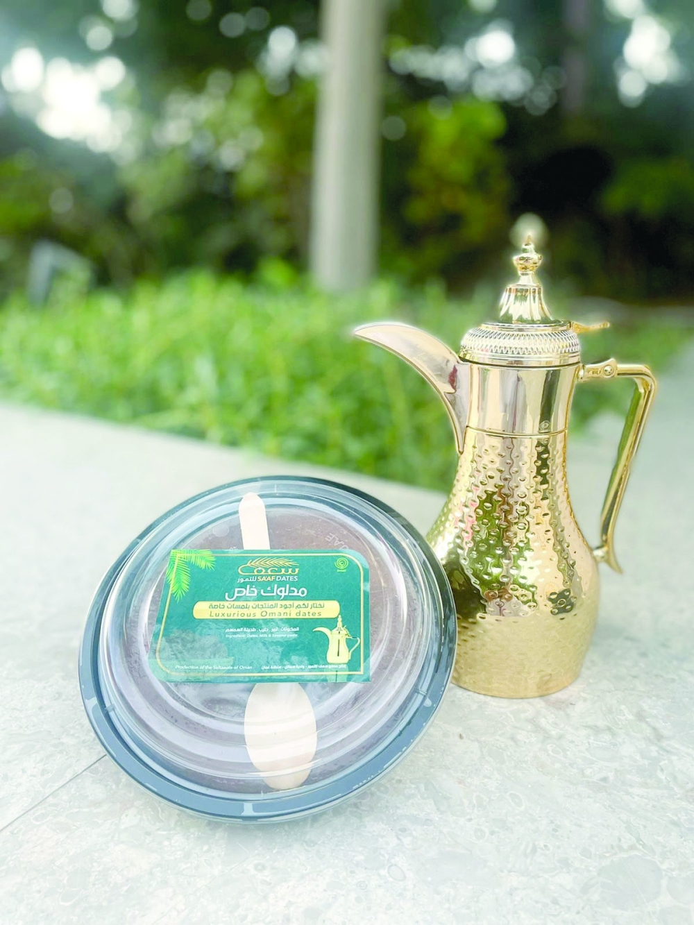 من منتجات مصنع "سعف للتمور"