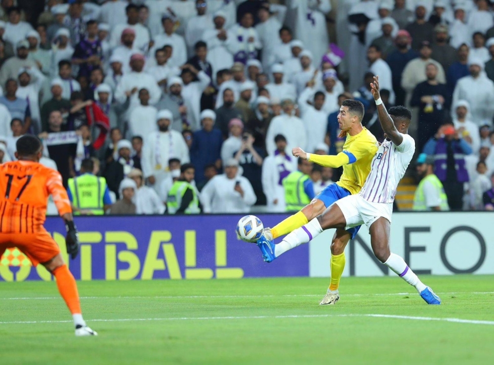 من لقاء العين والنصر 