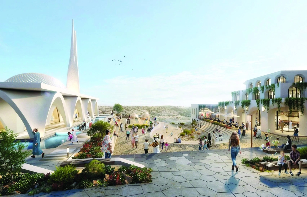 يشكل المشروع جزءاً رئيسياً من رؤية عُمان 2040.