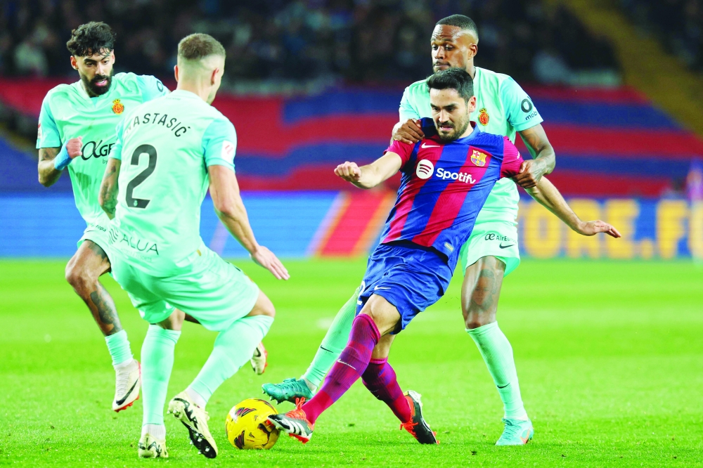 من لقاءات برشلونة في الدوري الاسباني لكرة القدم