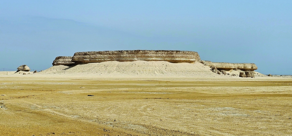 من التكوينات الجيولوجية المميزة في ولاية شليم وجزر الحلانيات