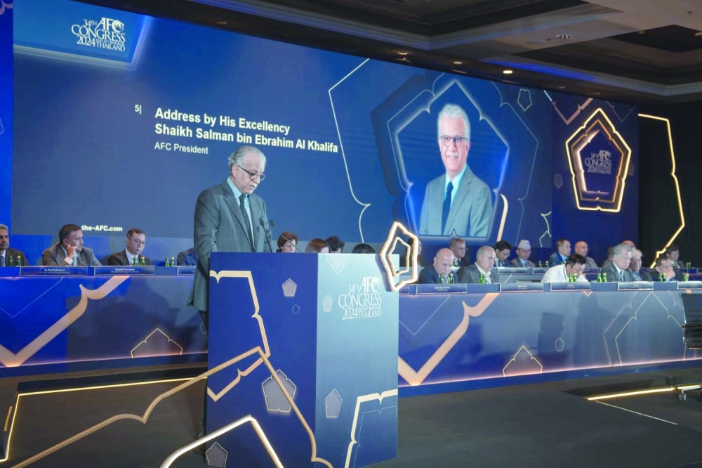 سلمان آل خليفة يتحدث في الكونجرس الآسيوي