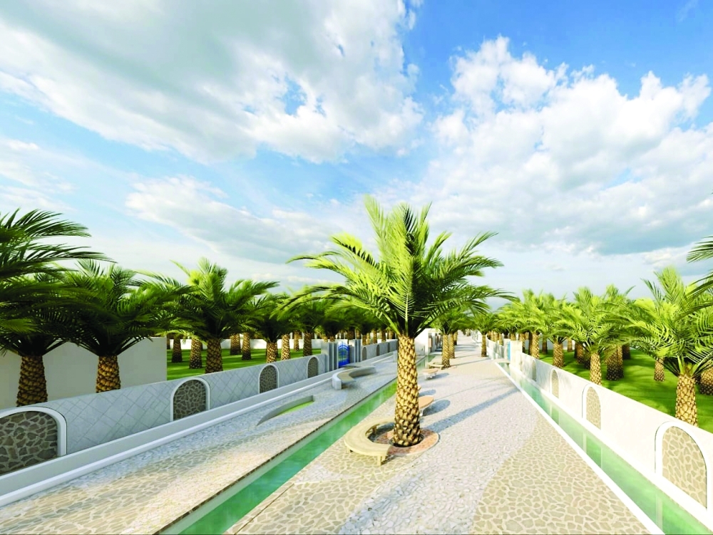 نموذج من مشروعات تطويرية وتجميلية بولايتي وادي بني خالد وبدية