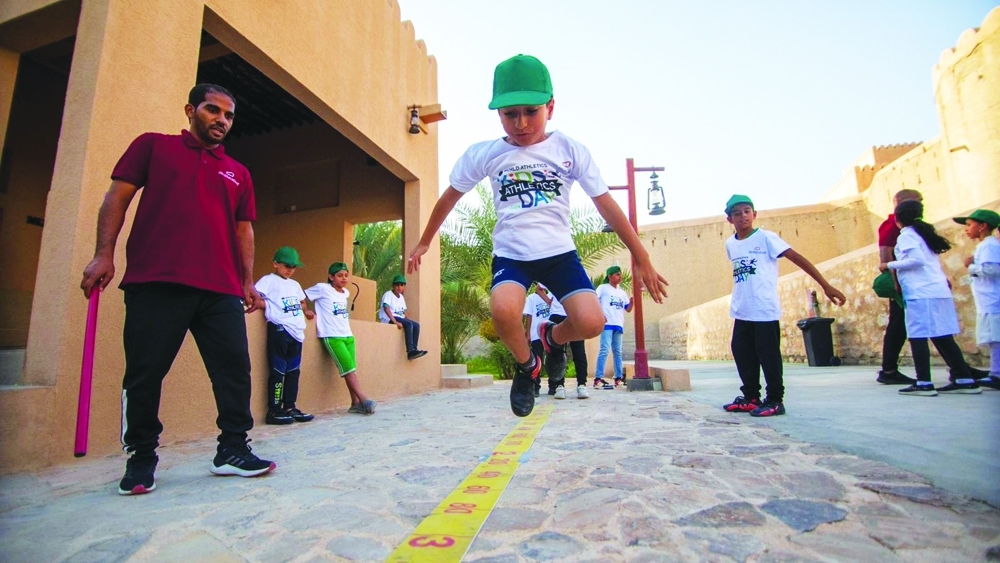 مشاركة الأطفال في الفعاليات 