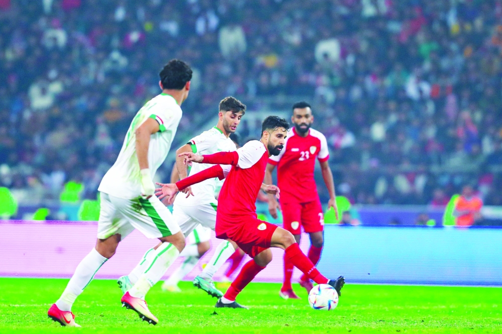 اللقاء السابق للمنتخب الوطني الأول أمام العراق