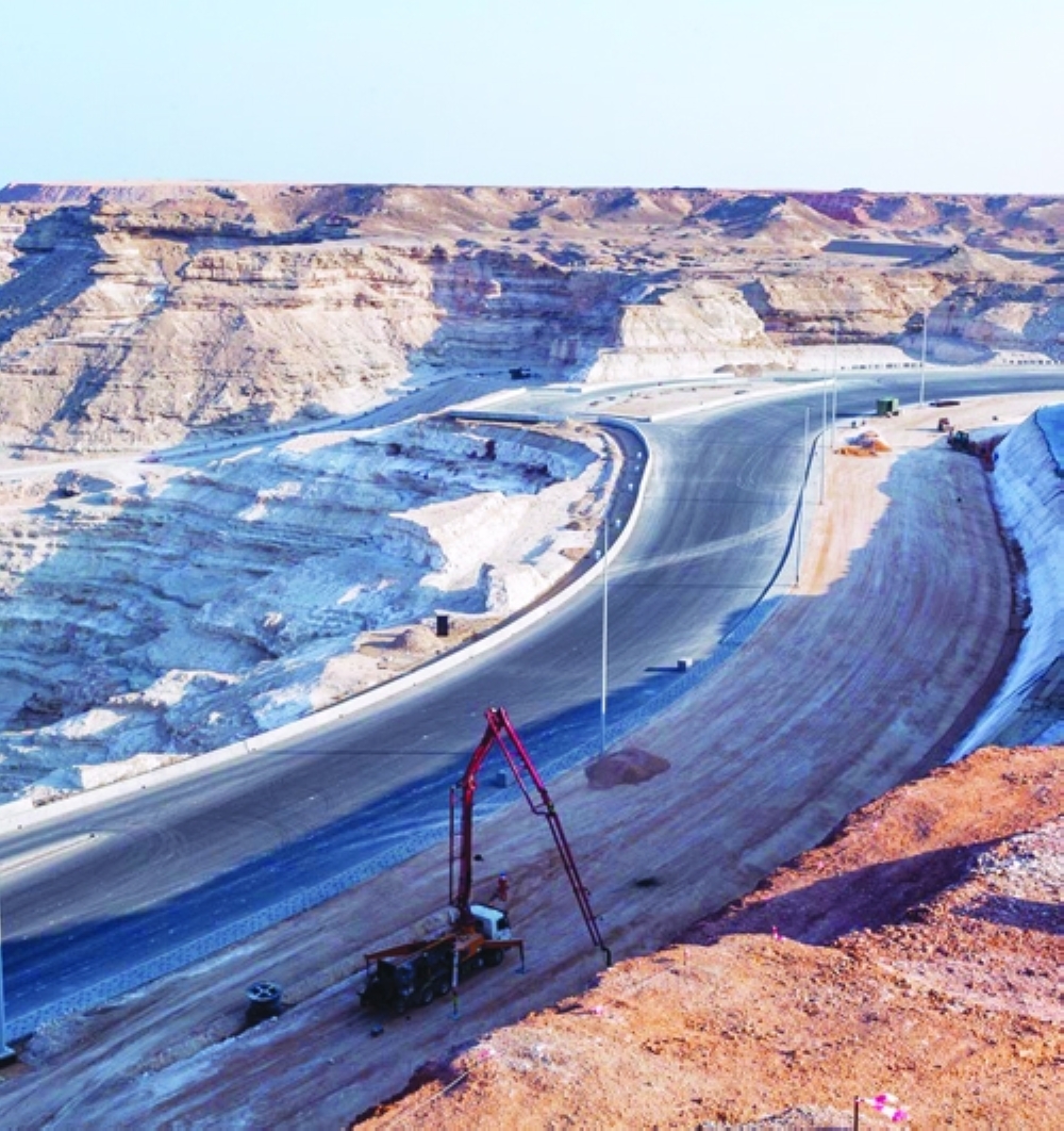  ترسية مشروعات جديدة للشركة بقيمة 279 مليون ريال عماني منها في البنية الأساسية.