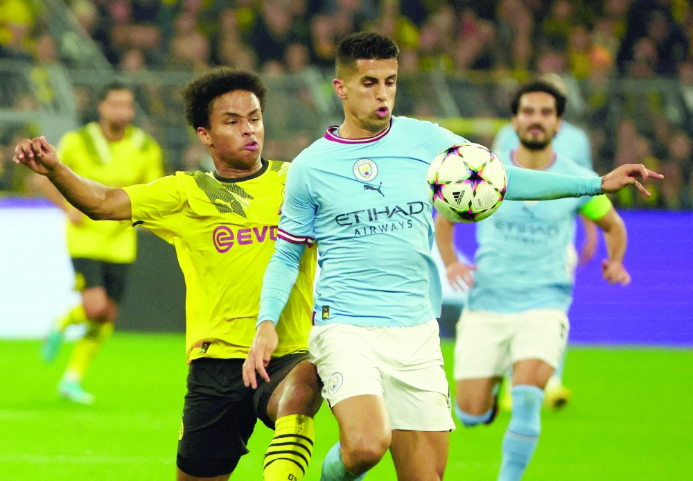 جواو كانسيلو يستعد لتمثيل صفوف نادي الهلال السعودي  ( رويترز ) 