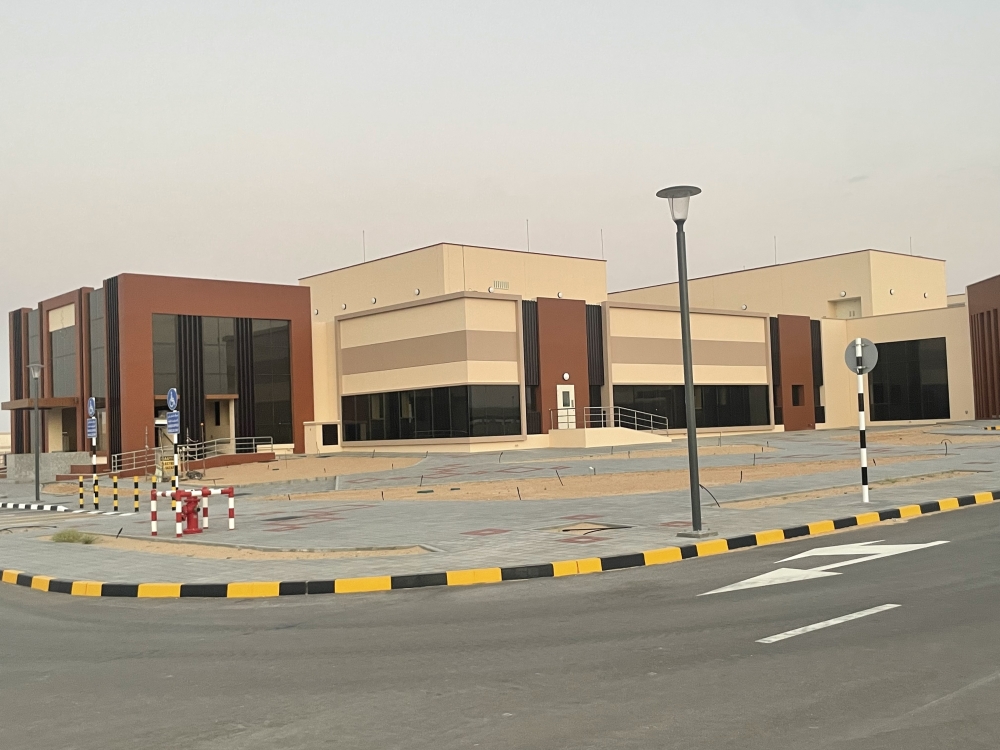  مبنى المستشفى من الخارج 