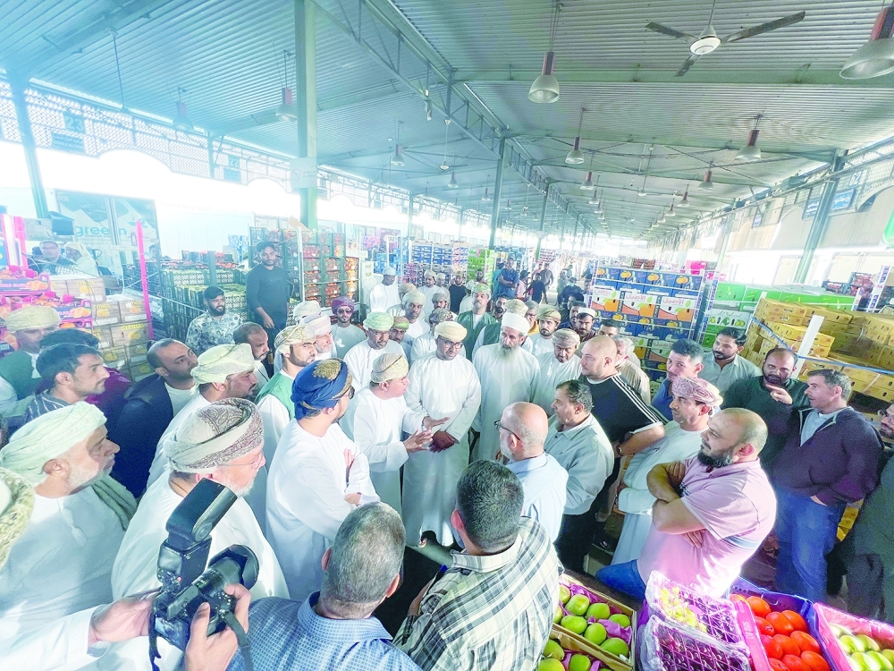 الزيارات الميدانية للأسواق