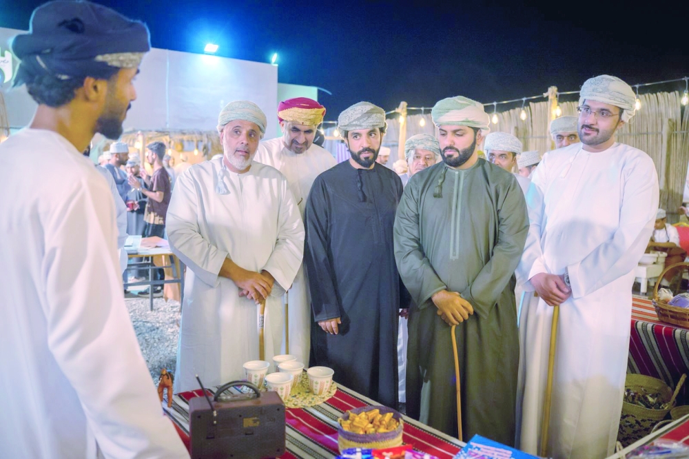 المعرض المصاحب للأمسية التراثية