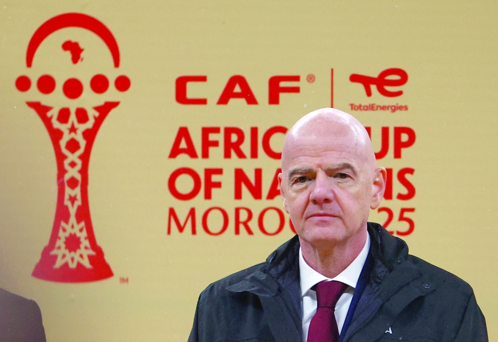 رئيس الفيفا جياني إنفانتينو    « رويترز»